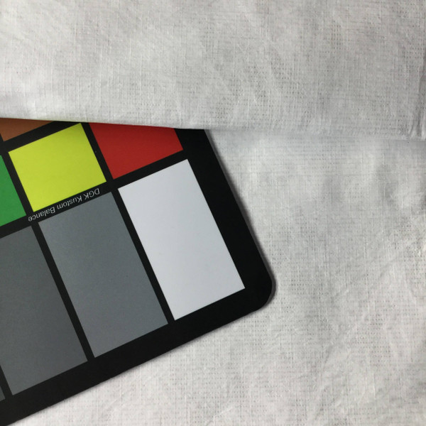 Lightweight Solid White Tablecloth Vinyl | Utility Fabric | By The Yard | 54 Wide