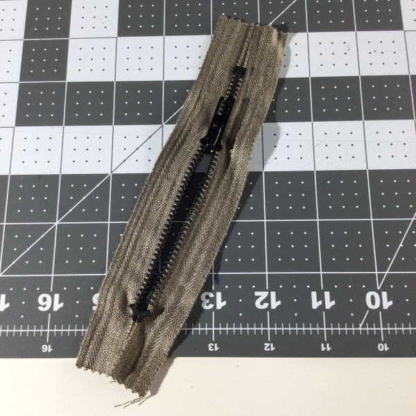 5" Metal Zipper | Sage Green  | YKK Brand | Military | Bags / Pockets