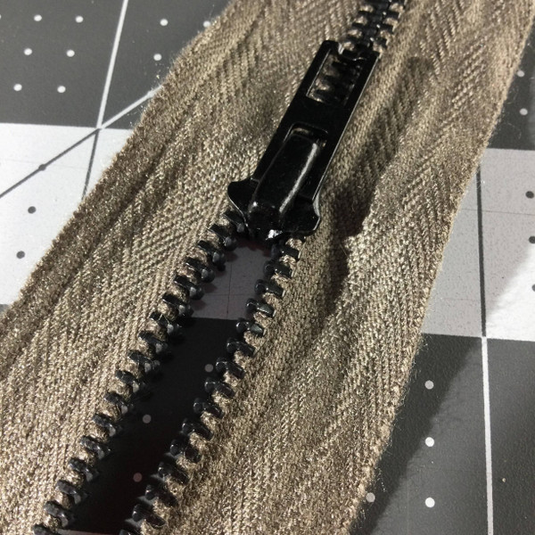 5" Metal Zipper | Sage Green  | YKK Brand | Military | Bags / Pockets