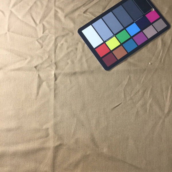 tan gabardine fabric