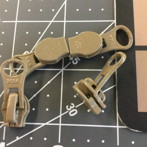 Tan Zipper