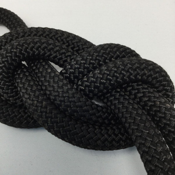 29.8 Yard Piece of Safety Rope -  10.1 mm | Black | By the Piece | Remnant