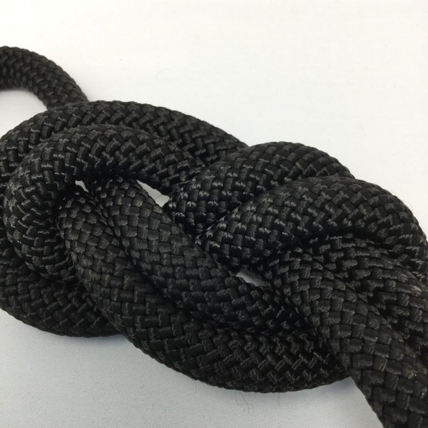 26.8 Yard Piece of Safety Rope - 11 mm | Black | By the Piece | Remnant