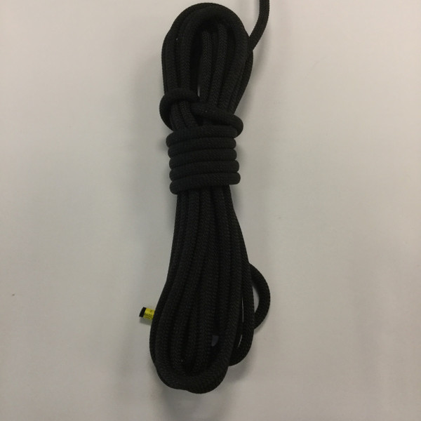 9.8 Yard Piece of Safety Rope - 11 mm | Black | By the Piece | Remnant