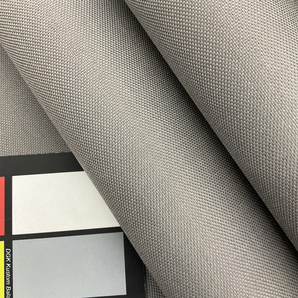 1.75 Yard Piece of GREY Polyester Basketweave Vinyl Cordura Style Fabric By The Yard 60"W