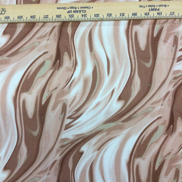 Abstract in Rose Pink and White | Home Decor Fabric | 54" Wide | By the Yard