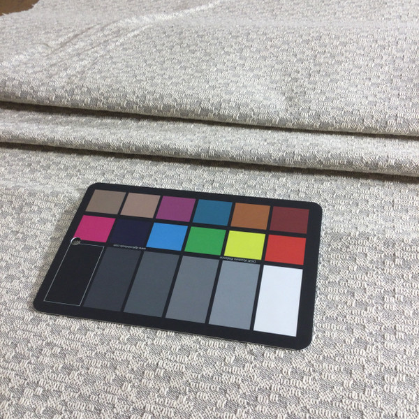 Off-White / Grey Textured Weave | Upholstery Fabric | 54” Wide | By the Yard