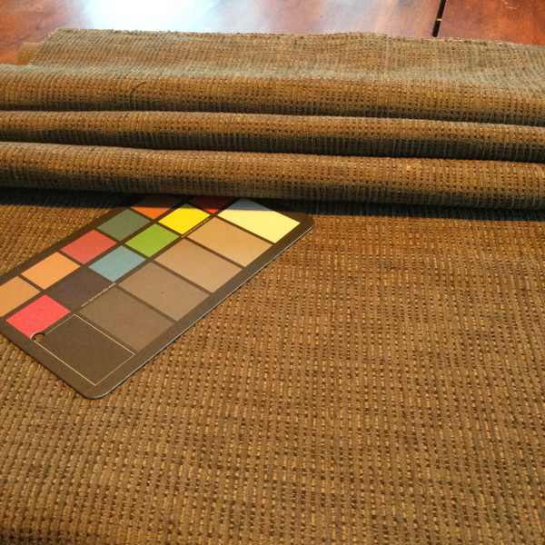 Ribbed Chenille in Taupe | Upholstery Fabric | 54" Wide | By the Yard