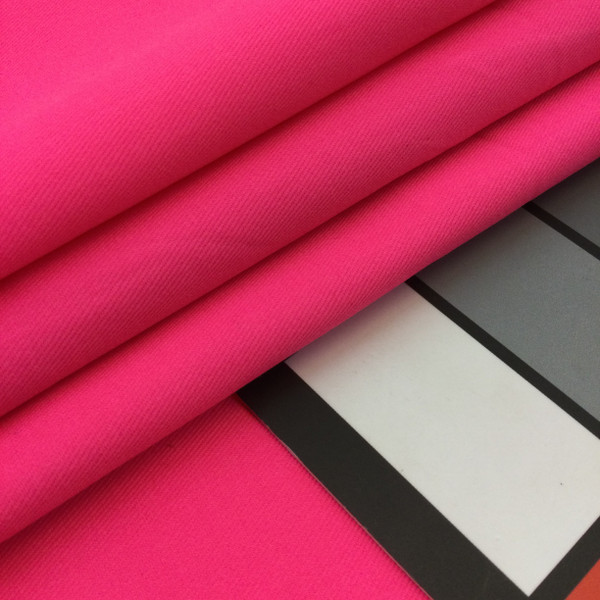 Neon Hot Pink Twill | Upholstery / Drapery / Apparel Fabric  | 54" Wide | By the Yard
