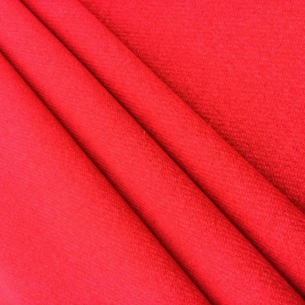 Ellyn in color Sienna | Cherry Red Solid | Microfiber | Heavy Weight Upholstery / Drapery Fabric | 54" Wide | By the Yard