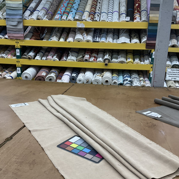 JUKEBOX In Color WHITESHADEOFPALE Heavy Weight Upholstery Fabric