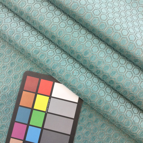 LOGIC In Color TURQUOISE Heavy Weight Upholstery Fabric