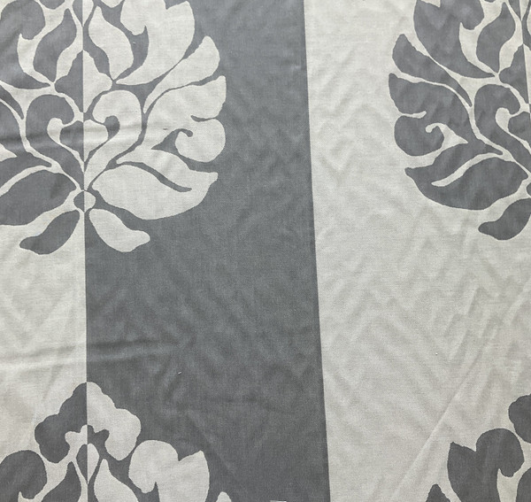 Vienna Silver Grey  60 Inch Furniture Weight Indoor / Outdoor Acrylic Canvas Upholstery Fabric