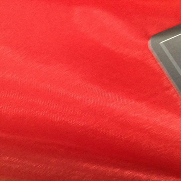 12.8 Yard Piece of Bright Red Polyester Organza Fabric | Apparel | Special Occasion | Dress | 60 inches Wide