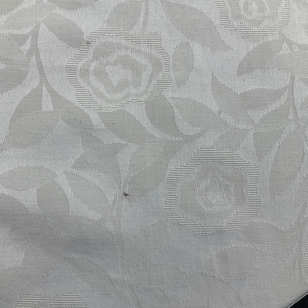 Floral Brocade in Ivory Off-White | Medium Weight Upholstery / Slipcover Fabric | 54" Wide | By the Yard