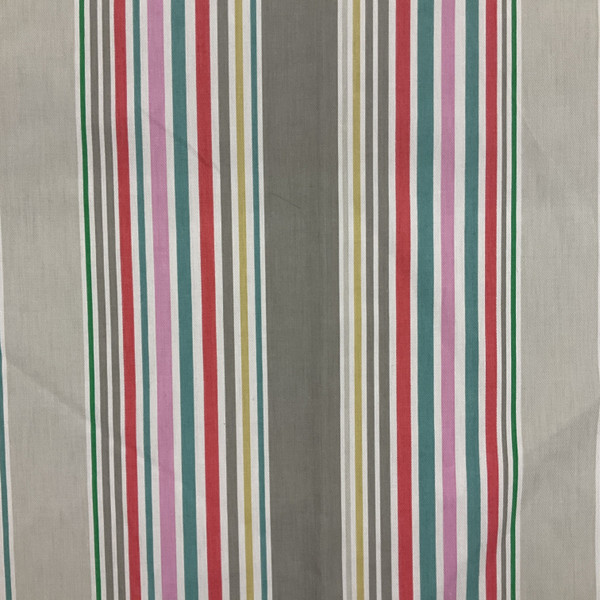 Nautical Stripe in Zinc | Upholstery / Drapery Fabric | P/Kaufmann | 54" Wide | By the Yard