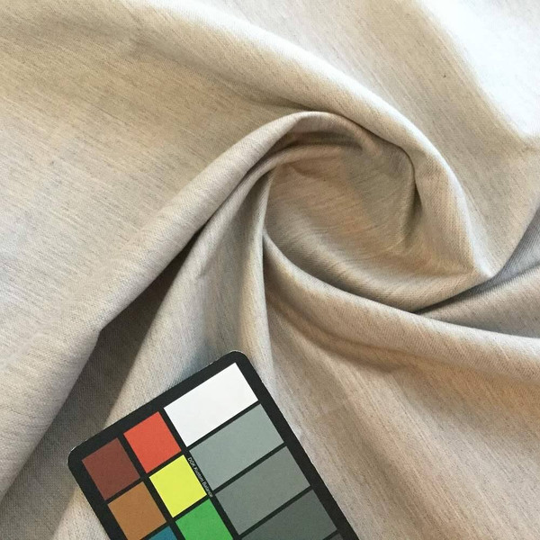 1.125 Yard Piece of Heathered Silver Gray | Upholstery / Slipcover Fabric | 55 Wide | By the Yard