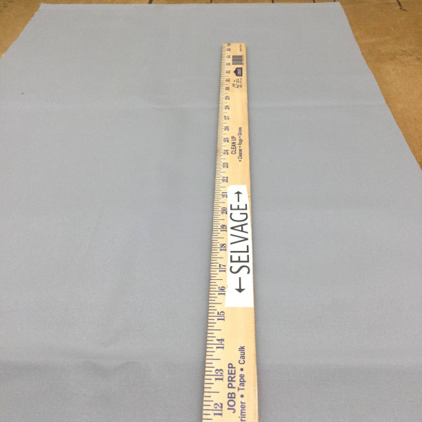 Medium Grey | Outdoor Thin Vinyl Fabric | Backpacks / Duffel Bags / Tarp / Awning | 54" Wide | By the Yard