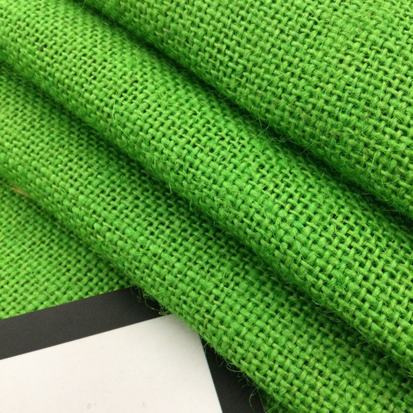Lime Green Burlap | Mesh Jute Fabric | Holiday Decor / Crafts | 60" Wide | By the Yard