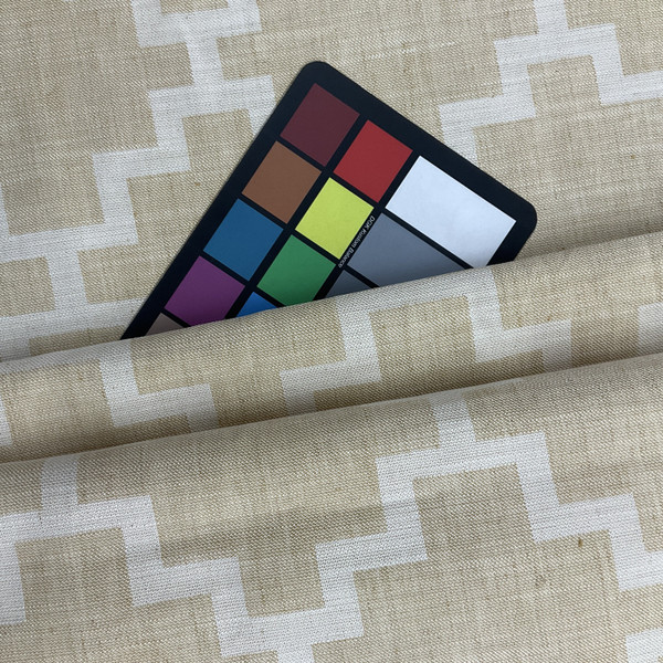 Aztec Geo in Two Toned Beige | Home Decor / Drapery Fabric | 54" Wide | By the Yard