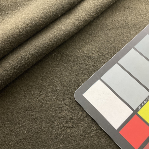 Army Green Heathered Heavyweaight Polar Fleece Fabric / Clothing and Apparel/ 60 inch Wide / Polyester/ Sold by the Yard