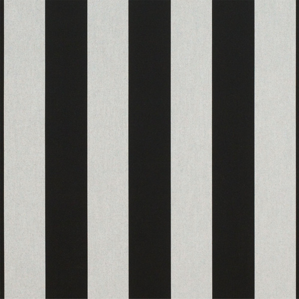 3.5 Yard Piece of Sunbrella Beaufort Black 5704-0000 | 46 Inch | Awning and Marine Weight |