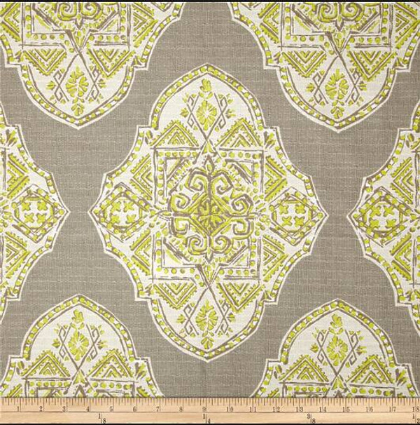 3 Yard Piece of Lacefield Malta Medallion Spring 54" Wide Fabric