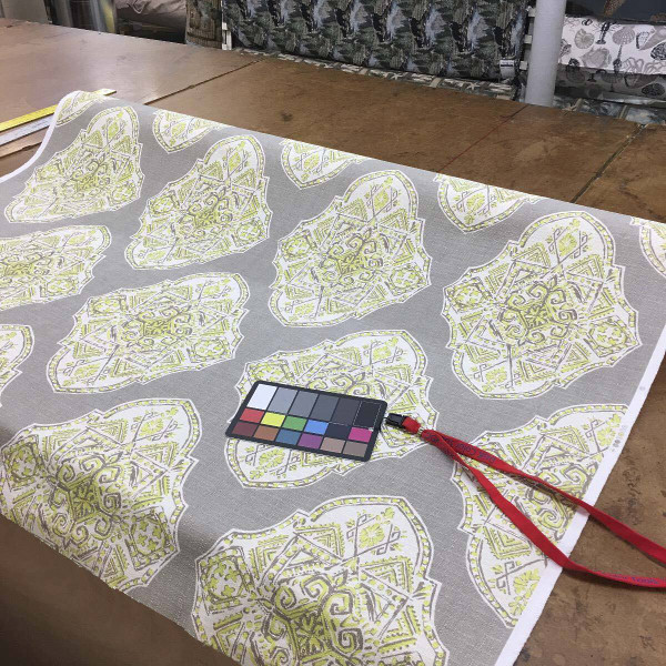 3 Yard Piece of Lacefield Malta Medallion Spring 54" Wide Fabric