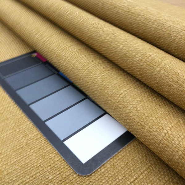 Tan Slub Linen Weave Upholstery & Heavy Curtain Fabric | 54 wide | By The Yard | Sonoma in Wheat