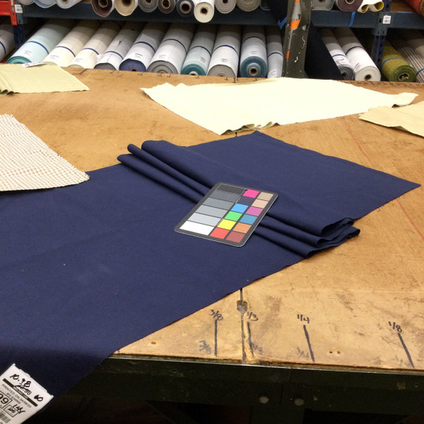 Dark Blue | Fabric - Lightweight Cotton Twill | Apparel | 60" Wide | By the Yard