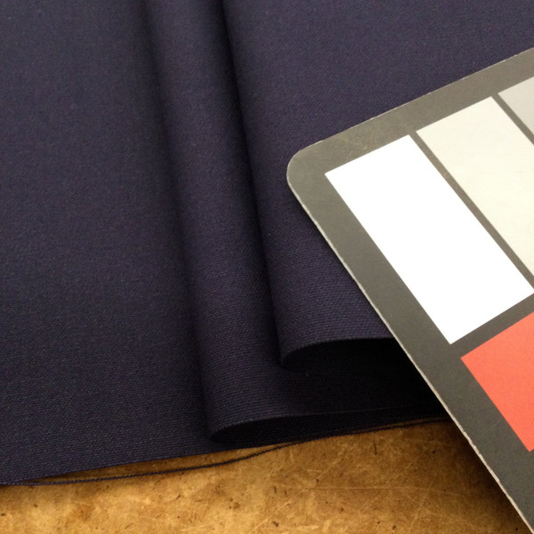 Navy Blue Cotton Duck Fabric 10 oz. Apparel / Slipcovers