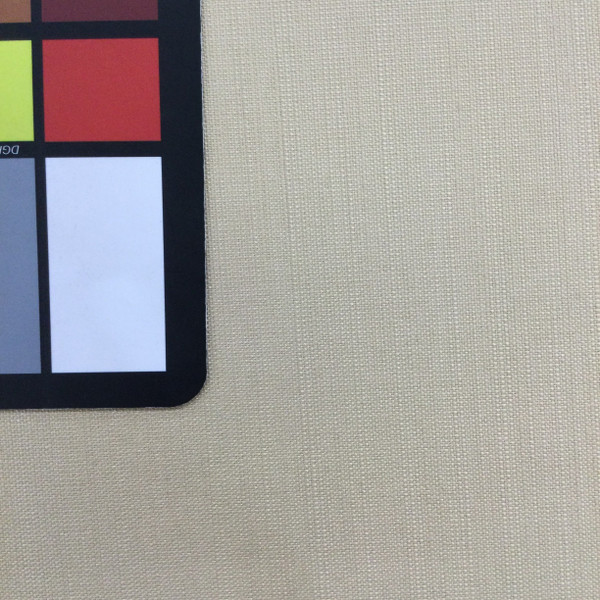 Flax Light Tan with Woven Texture | Finished Blackout Curtain Lining | Drapery Fabric | 54" Wide | By the Yard