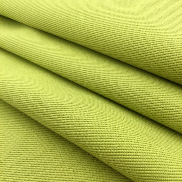 Citron Green | Cotton Twill Fabric | 8 oz. | Apparel / Slipcovers / Bedding | 54" Wide | By the Yard