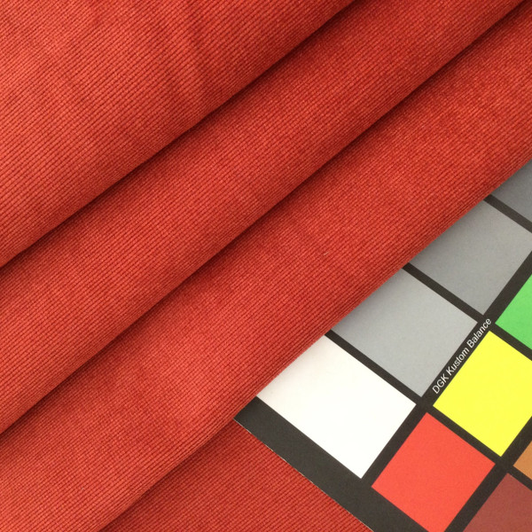 Apple Red Microfiber Fabric | Upholstery | Heavy Weight | 54" Wide | By the Yard