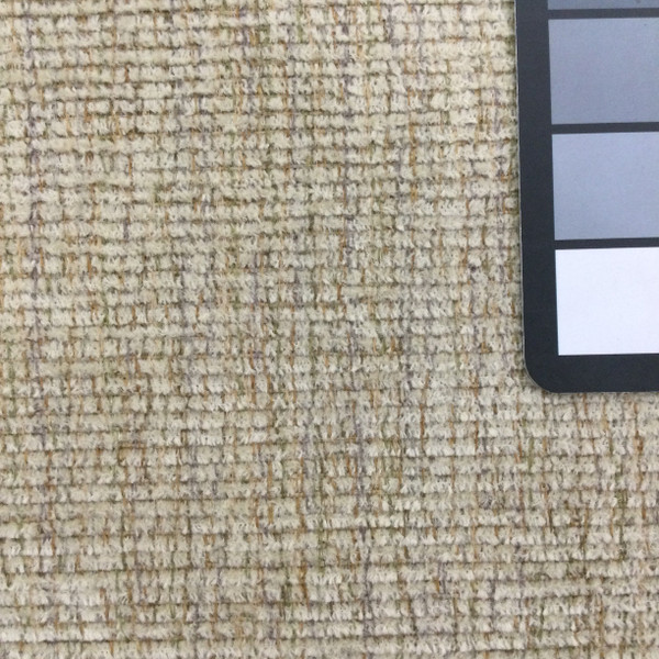 Beige Chenille Fabric with Bit of Tan | Heavyweight | Upholstery | 54" Wide | By the Yard