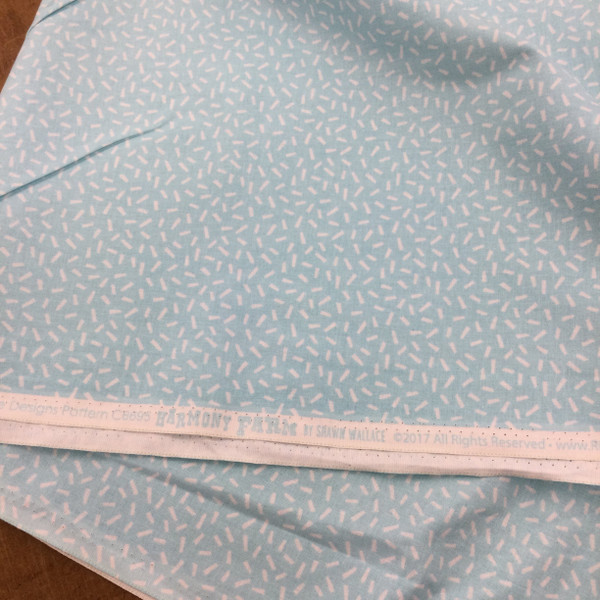 Confetti Blender in Blue and White | Quilting Fabric | 44" Wide | 100% Cotton | By The Yard