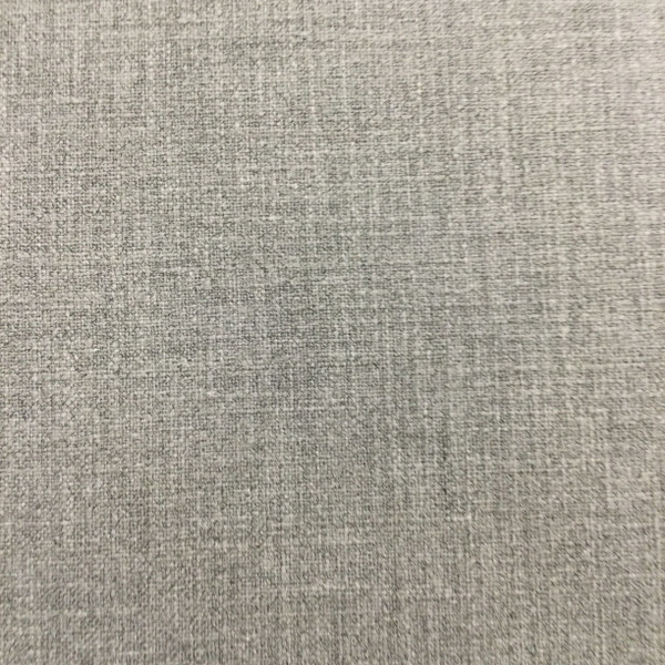 Linen Fabric Slub Weave in Dove Grey | Upholstery / Slipcovers / Curtains | Poly / Cotton / Linen Blend | 55" Wide | By the Yard | Leslie Jee Textiles "Affection" in Chia