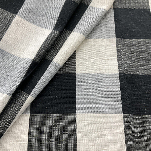 Richloom Fortress Performance Arden Onyx | Medium/Heavyweight Duck Fabric | Home Decor Fabric | 56" Wide