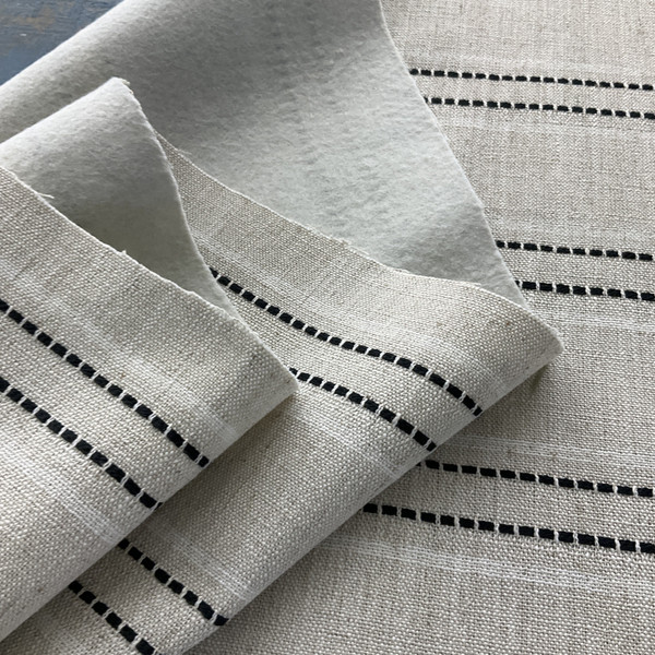 Richloom Fowler Canvas Onyx | Heavyweight Canvas Fabric | Home Decor Fabric | 55" Wide