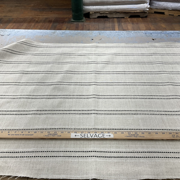 Richloom Fowler Canvas Onyx | Heavyweight Canvas Fabric | Home Decor Fabric | 55" Wide