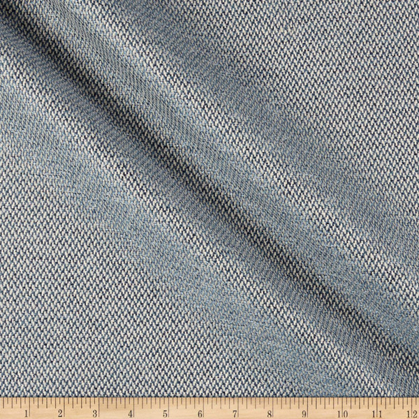 Richloom Bugle Bleach Cleanable Bluebell | Home Decor Fabric | 54" Wide