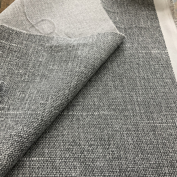 Richloom Solarium Outdoor Tory Graphite | Medium Weight Outdoor Fabric | Home Decor Fabric | 54" Wide