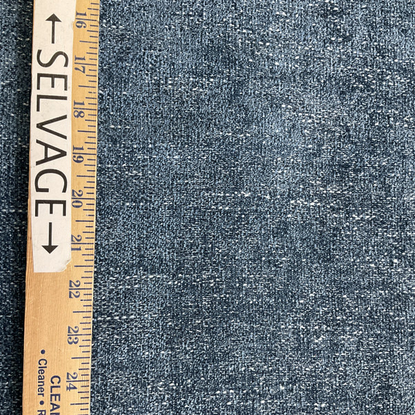 Richloom Fortress Clear Powhatan Chenille Pond | Heavyweight Woven, Chenille Fabric | Home Decor Fabric | 55" Wide