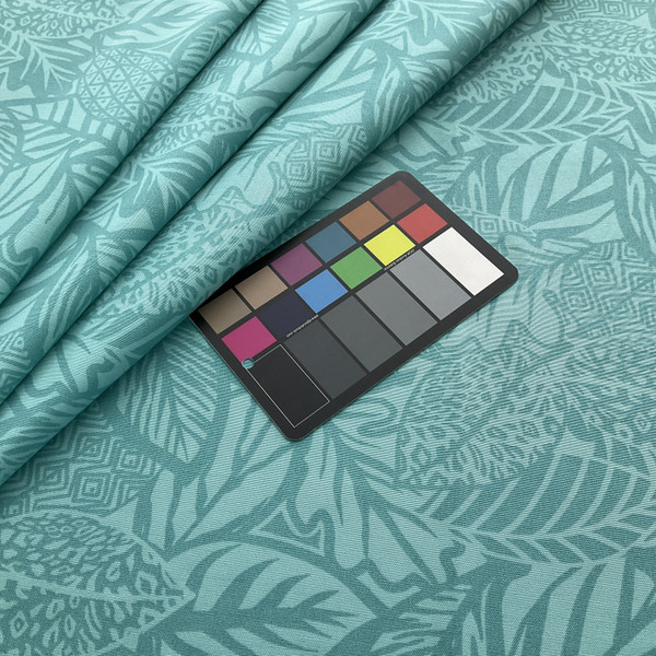 Richloom Solarium Outdoor Maven Lagoon | Lightweight Woven, Outdoor Fabric | Home Decor Fabric | 54" Wide