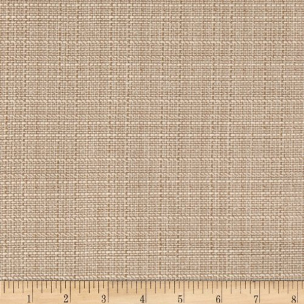 Eroica Metro Faux Linen Latte | Medium/Heavyweight Linen Fabric | Home Decor Fabric | 56" Wide