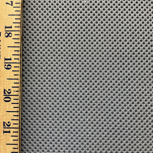 Spacer Mesh Gray | Medium Weight Mesh Fabric | Home Decor Fabric | 58" Wide