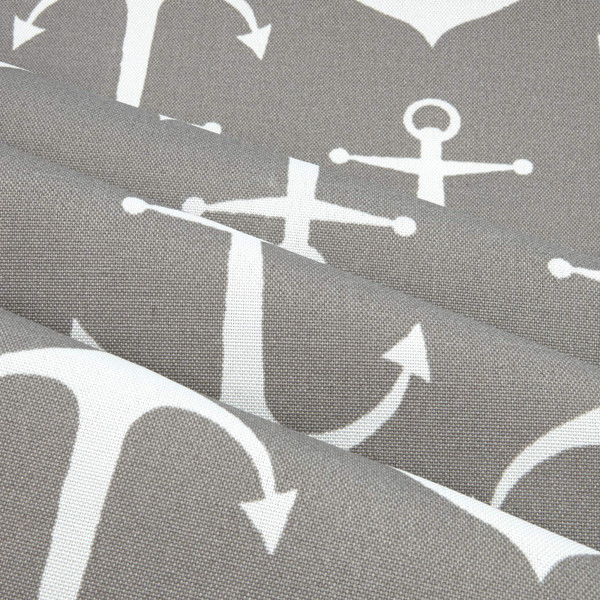 Premier Prints Indoor/Outdoor Sailor Grey | Medium Weight Outdoor Fabric | Home Decor Fabric | 54" Wide