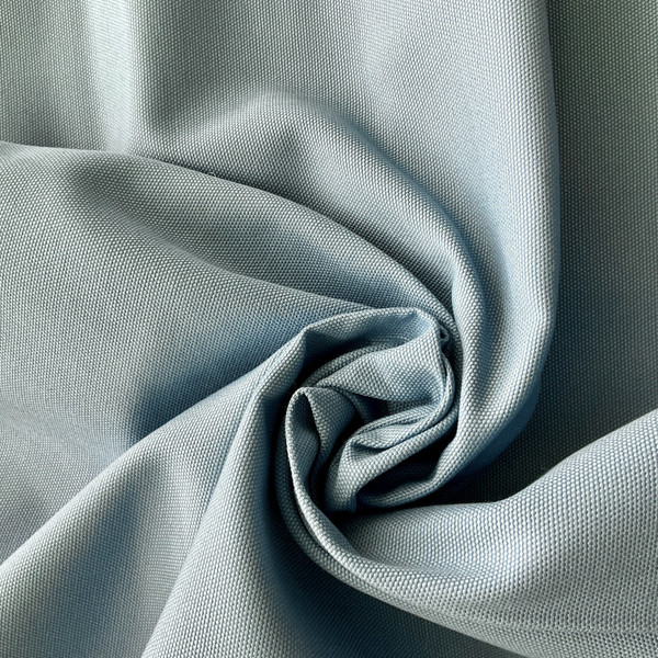 Kaufman Big Sur Canvas Solid Blue Grey | Medium/Heavyweight Canvas Fabric | Home Decor Fabric | 44" Wide