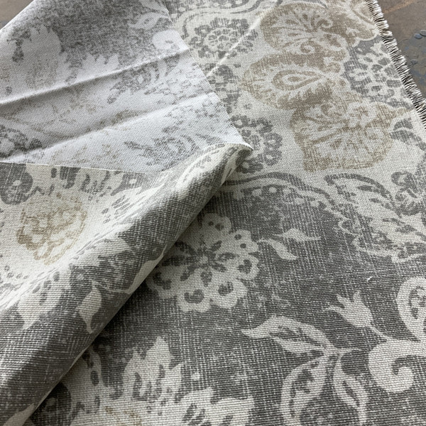 Magnolia Home Fashions Belmont Mist | Medium Weight Duck Fabric | Home Decor Fabric | 54" Wide