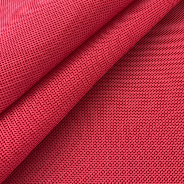 Spacer Mesh Red | Medium Weight Mesh Fabric | Home Decor Fabric | 58" Wide